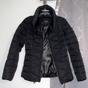GUESS Black Puffer Jacket size SMALL